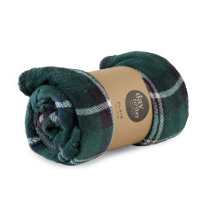 plaid KOOPMAN BLANKER CHECKER 150X125CM 4ASS