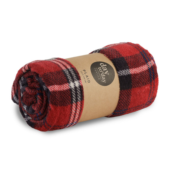 პლედი KOOPMAN BLANKER CHECKER 150X125CM 4ASS