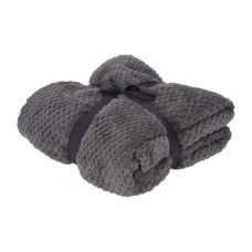 плед KOOPMAN 130X170CM FLEECE GREY