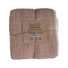 plaid RESTFUL MP 240X240 DUSTY CORAL