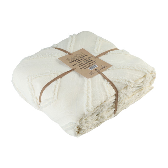 покрывало RESTFUL NAKI01 180X250 LIGHT CREAM