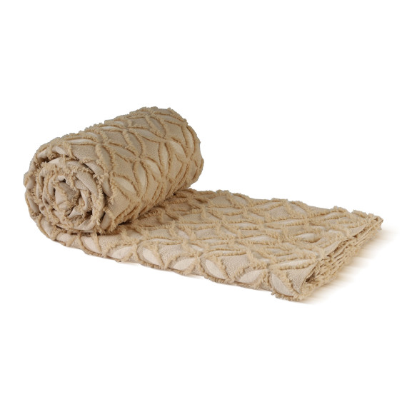 покрывало RESTFUL NAKI03 180X250 BEIGE