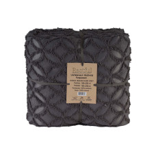 bed cover RESTFUL NAKI03 180X250 DARK GREY