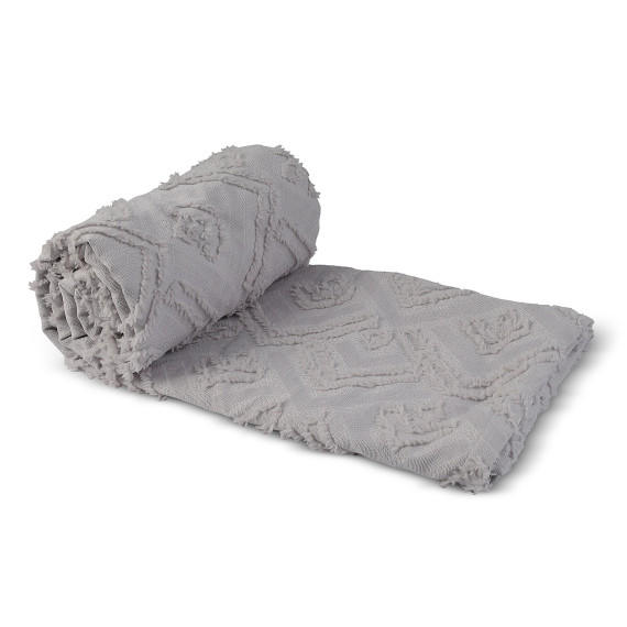 გადასაფარებელი RESTFUL NAKI05 180X250 LIGHT GREY