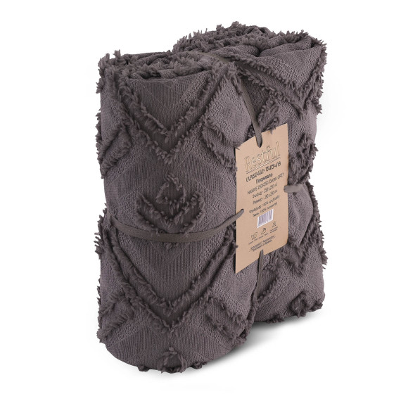 გადასაფარებელი RESTFUL NAKI05 250X250 DARK GREY