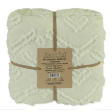 покрывало RESTFUL NAKI05 250X250 LIGHT CREAM