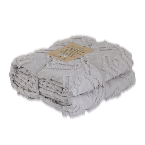 გადასაფარებელი RESTFUL NAKI05 250X250 LIGHT GREY