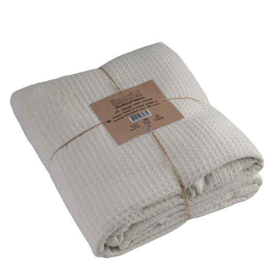 პლედი RESTFUL PP 210X230 LIGHT CREAM