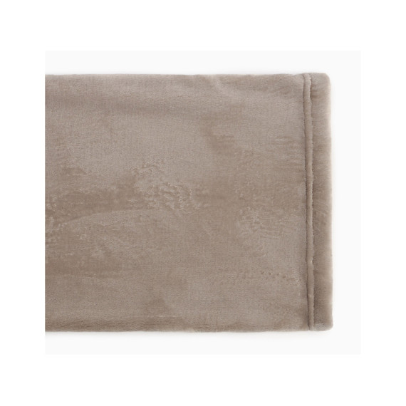 plaid SIMA-LAND ETEL 150X200 DARK BEIGE
