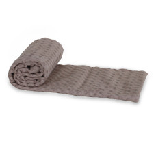 plaid RESTFUL TENCEL 100X115 CAPPUCCINO