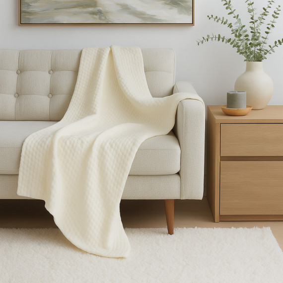 პლედი RESTFUL TENCEL 210X230 MILK