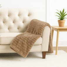 плед RESTFUL WELLSOFT 150X220 BEIGE