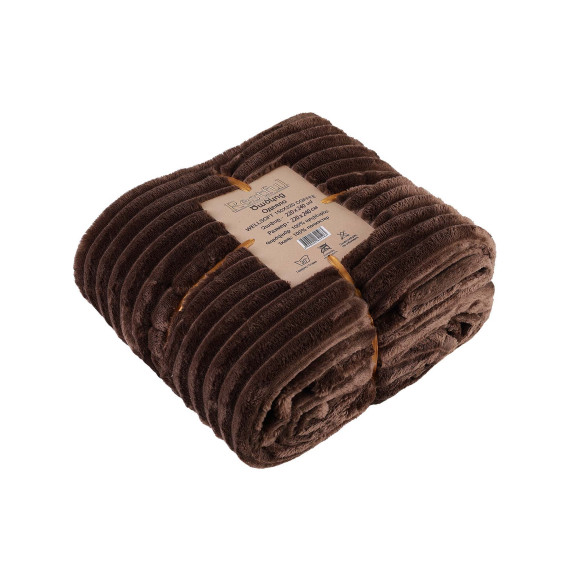პლედი RESTFUL WELLSOFT 220X240 COFFEE
