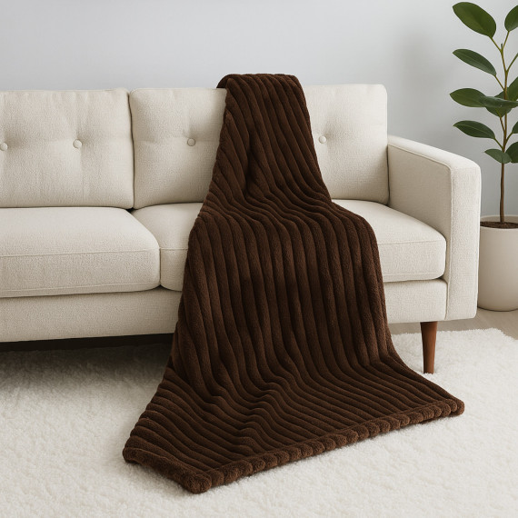 პლედი RESTFUL WELLSOFT 220X240 COFFEE