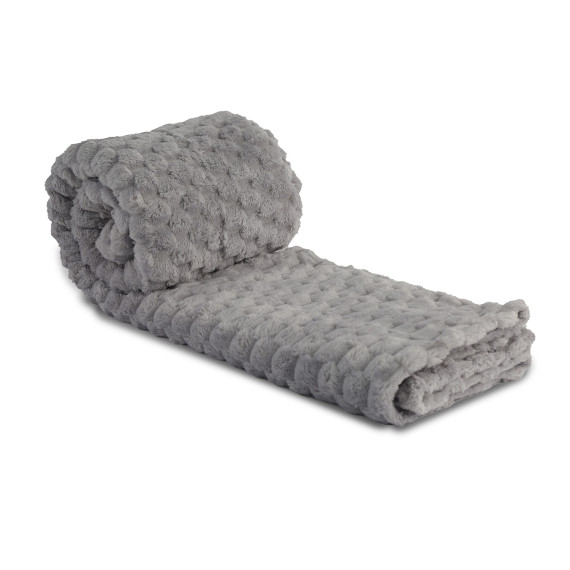 პლედი RESTFUL WELLSOFT CUBE 115X155 LIGHT GREY