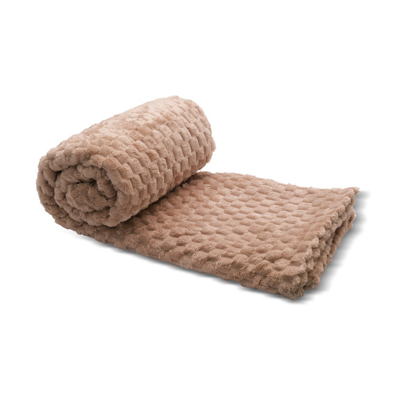 პლედი RESTFUL WELLSOFT CUBE 150X240 BEIGE