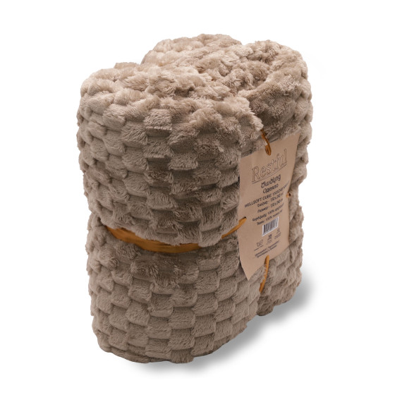 პლედი RESTFUL WELLSOFT CUBE 150X240 NIMBUS