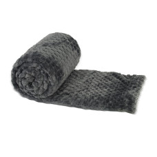 plaid RESTFUL WELLSOFT CUBE 240X240 DARK GREY