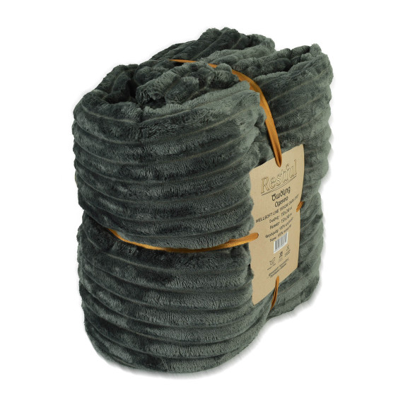 პლედი RESTFUL WELLSOFT LINE 150X240 DARK GREY