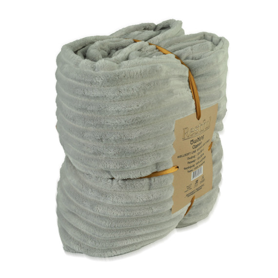 პლედი RESTFUL WELLSOFT LINE 150X240 LIGHT GREY