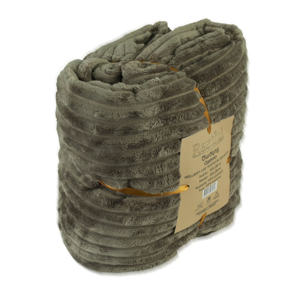 პლედი RESTFUL WELLSOFT LINE 150X240 SILVER BEIGE