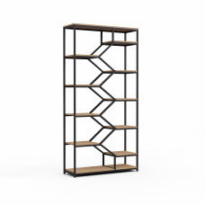 bookcase & shelving HOBEL DAVEN BLACK METAL/K086 (1)