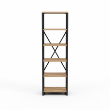 bookcase & shelving HOBEL LOFT-SH-139-L BLACK/ K003 (1)