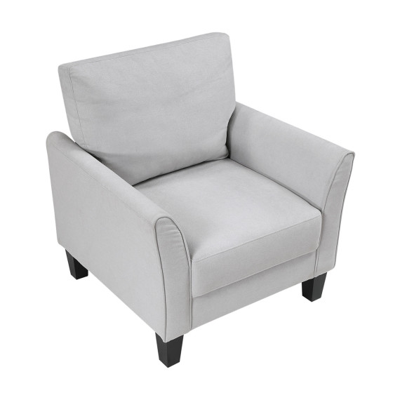 გარნიტური HOMELEGANCE ALIANA 9519GRY-1/2/3 1+2+3 LIGHT GREY (3)