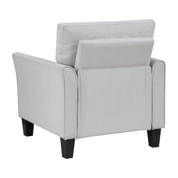 გარნიტური HOMELEGANCE ALIANA 9519GRY-1/2/3 1+2+3 LIGHT GREY (3)