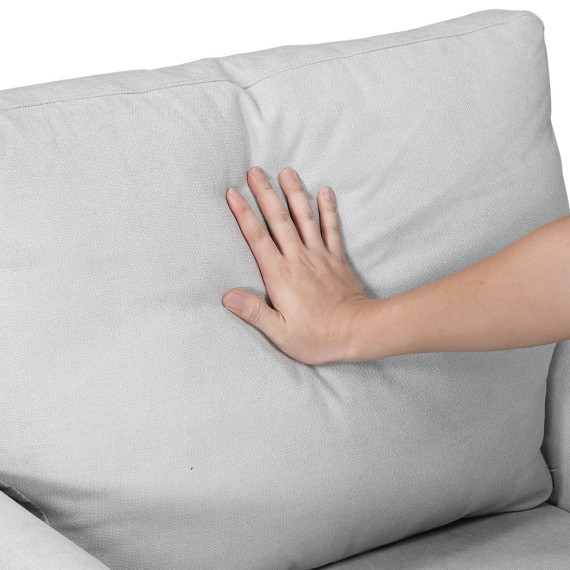 გარნიტური HOMELEGANCE ALIANA 9519GRY-1/2/3 1+2+3 LIGHT GREY (3)