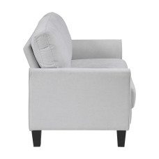 sofa set HOMELEGANCE ALIANA 9519GRY-1/2/3 1+2+3 LIGHT GREY (3)