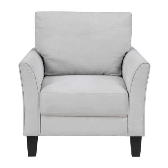 გარნიტური HOMELEGANCE ALIANA 9519GRY-1/2/3 1+2+3 LIGHT GREY (3)