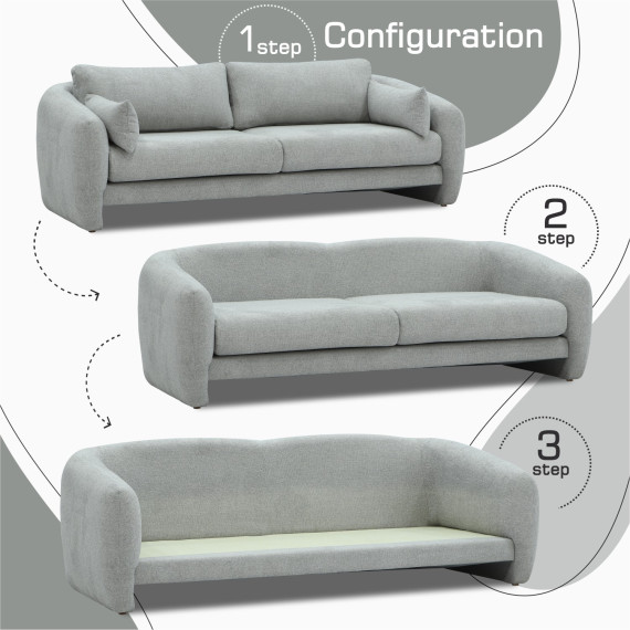 გარნიტური HOBEL CHILI 3+1+1 LIGHT GREY BEATTO 1067 (3)