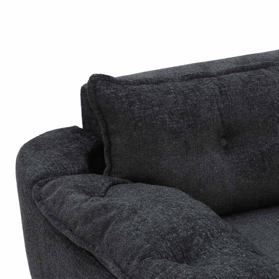 гарнитур HOBEL CLARA 3+1+1 DARK GREY BEATTO 1079 (3)