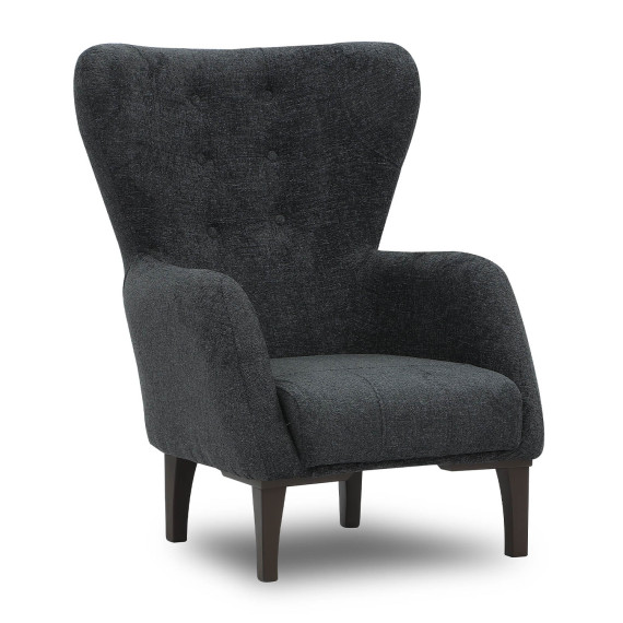 гарнитур HOBEL CLARA 3+1+1 DARK GREY BEATTO 1079 (3)