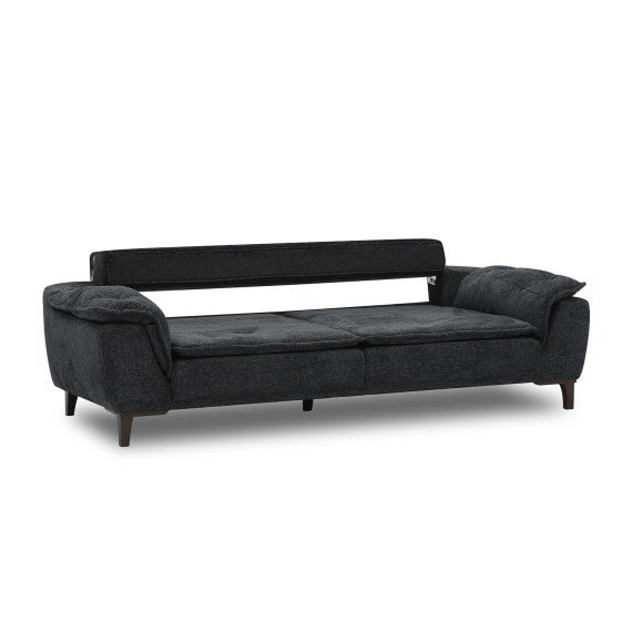 гарнитур HOBEL CLARA 3+1+1 DARK GREY BEATTO 1079 (3)