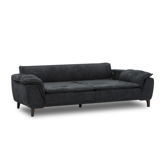 гарнитур HOBEL CLARA 3+1+1 DARK GREY BEATTO 1079 (3)