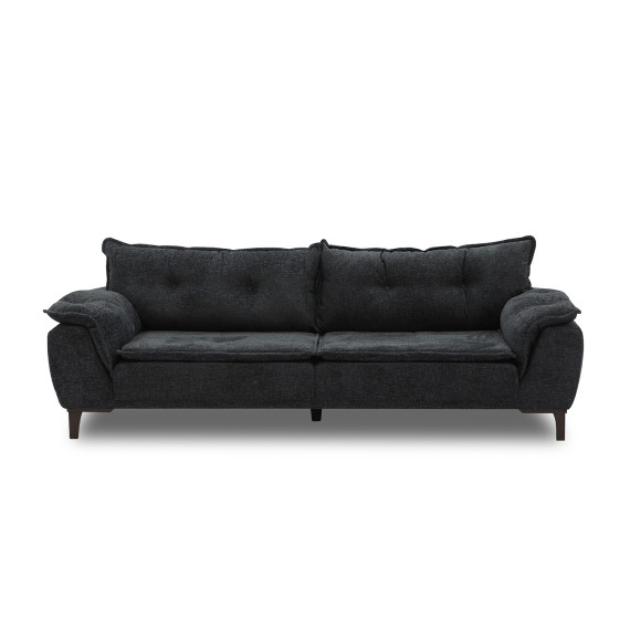 гарнитур HOBEL CLARA 3+1+1 DARK GREY BEATTO 1079 (3)