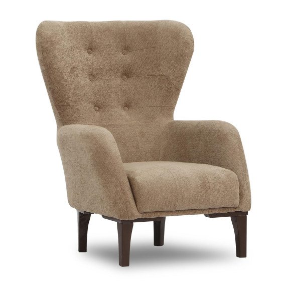 гарнитур HOBEL CLARA 3+1+1 F/R LIGHT BROWN BELLA 5 (3)