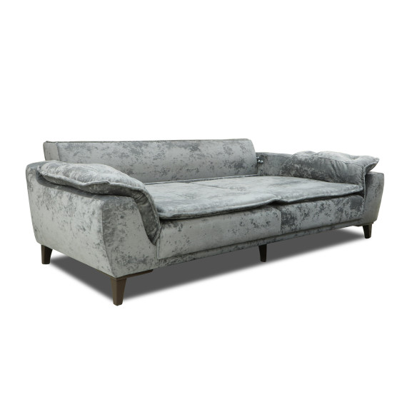 გარნიტური HOBEL CLARA 3+1+1 F/R GREY MONACO 14 (3)