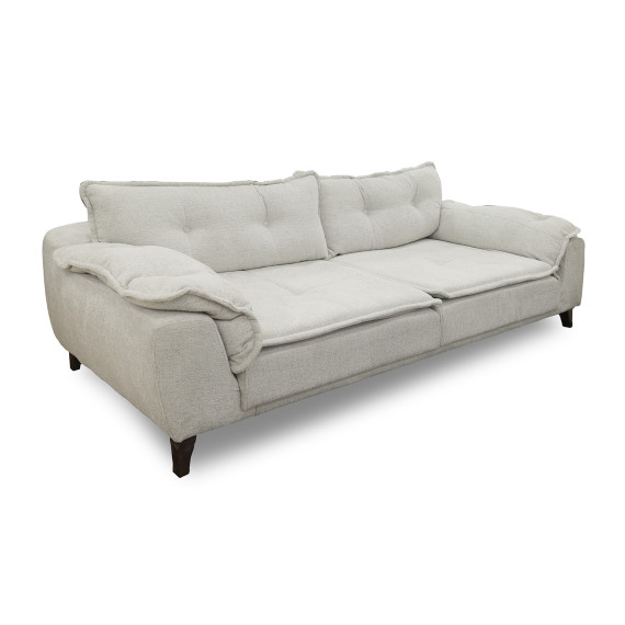 გარნიტური HOBEL CLARA 3+1+1 LIGHT GREY BEATTO 1069 (3)