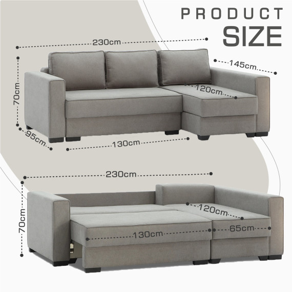 დივანი HOBEL CORNER LIZA PLUS D/P CAPPUCCINO SCANDI 19 R (5)