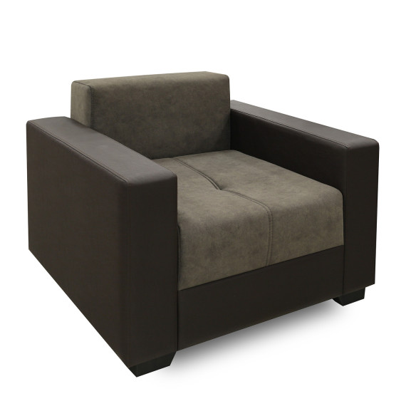 гарнитур HOBEL ERICA 3+1+1 BROWN 3673/ DARK BROWN JAGUAR 18 (6)