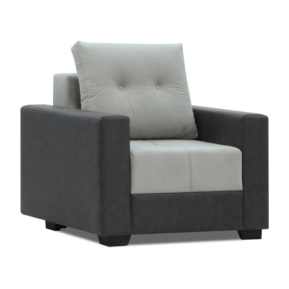 გარნიტური HOBEL ERICA 3+1+1 F/P DARK GREY 8410/LIGHT GREY LEONARDO 13 (6)