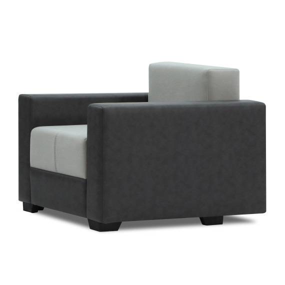 გარნიტური HOBEL ERICA 3+1+1 F/P DARK GREY 8410/LIGHT GREY LEONARDO 13 (6)