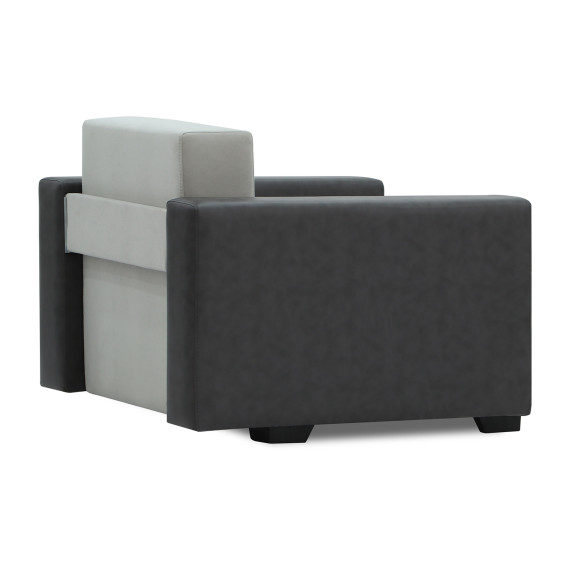 გარნიტური HOBEL ERICA 3+1+1 F/P DARK GREY 8410/LIGHT GREY LEONARDO 13 (6)