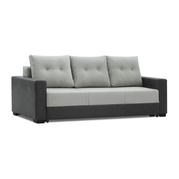 გარნიტური HOBEL ERICA 3+1+1 F/P DARK GREY 8410/LIGHT GREY LEONARDO 13 (6)