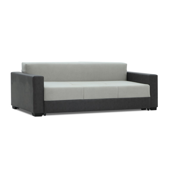 გარნიტური HOBEL ERICA 3+1+1 F/P DARK GREY 8410/LIGHT GREY LEONARDO 13 (6)
