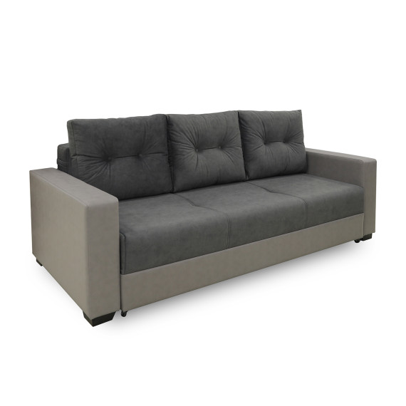 გარნიტური HOBEL ERICA 3+1+1 LIGHT GREY 8409/ DARK GREY JAGUAR 9 (6)