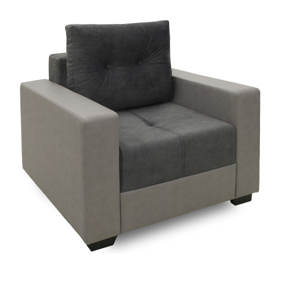 გარნიტური HOBEL ERICA 3+1+1 LIGHT GREY 8409/ DARK GREY JAGUAR 9 (6)